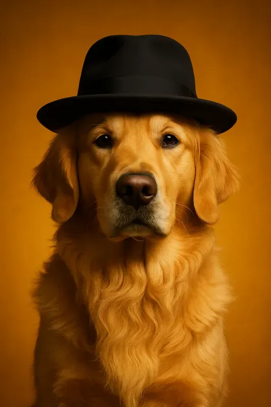 Highly Stylized Portraits Of Dogs
