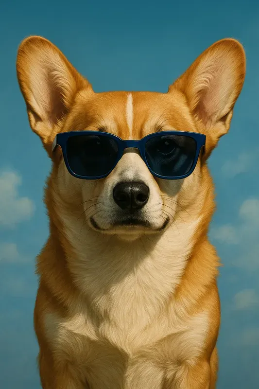 Highly Stylized Portraits Of Dogs