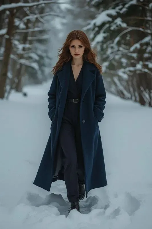 Beautiful Women In Winter Fashion