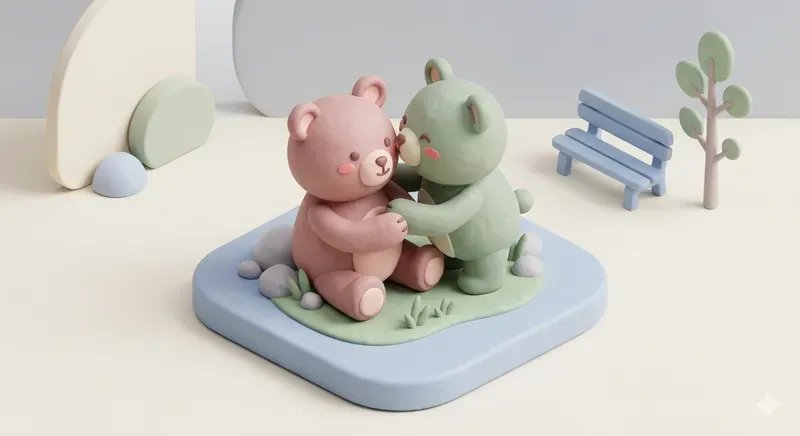 3D Claymorphism Masterpiece Creators