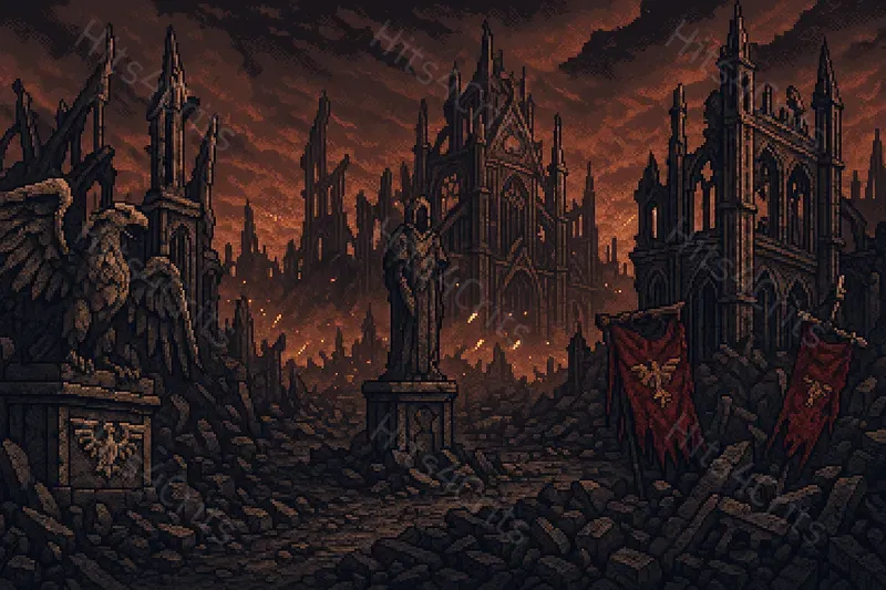 16bit City Inspired Wallpapers