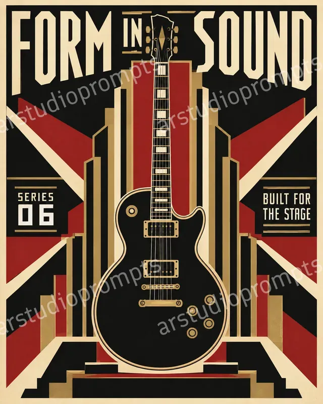 Art Deco Object Architecture Posters