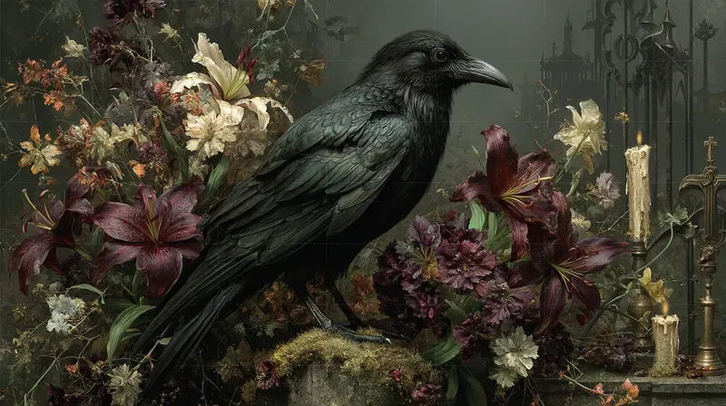 Gothic Horror Dark Fantasy Oil Paintings