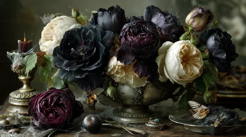 Gothic Horror Dark Fantasy Oil Paintings