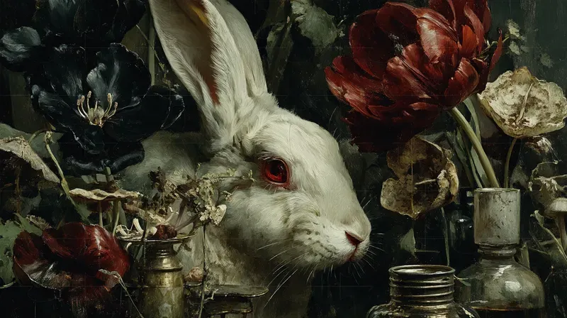 Gothic Horror Dark Fantasy Oil Paintings