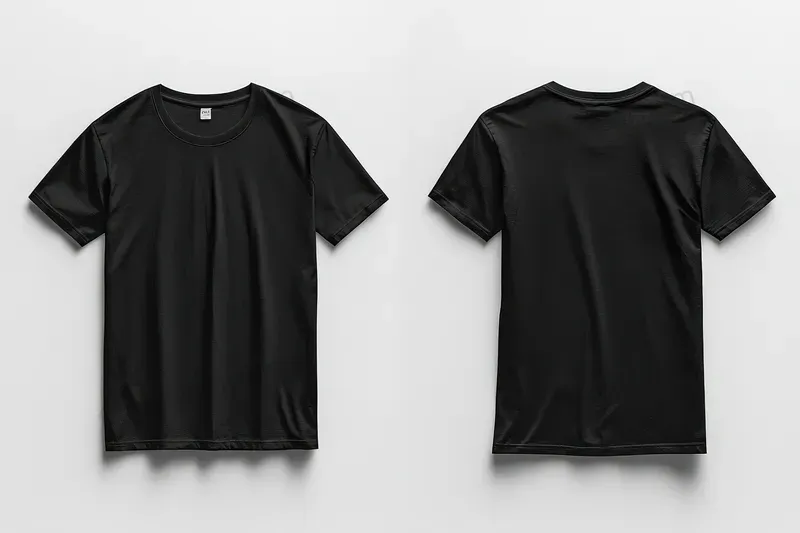 Clothes Mockups Front And Back Views