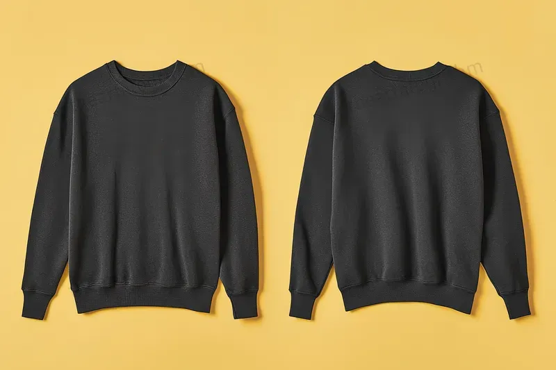 Clothes Mockups Front And Back Views