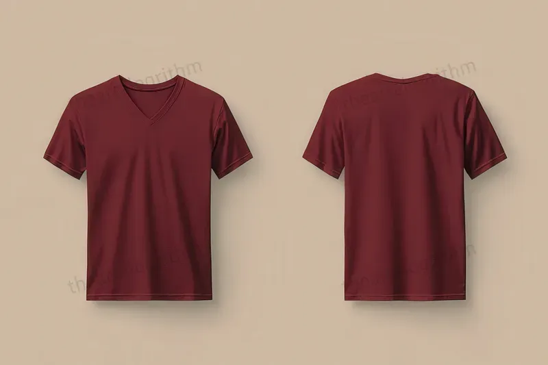 Clothes Mockups Front And Back Views