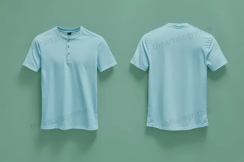 Clothes Mockups Front And Back Views