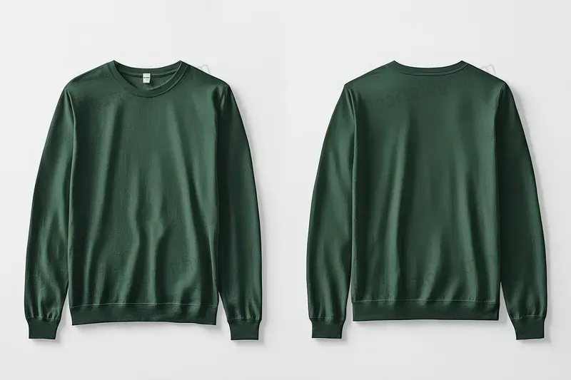 Clothes Mockups Front And Back Views