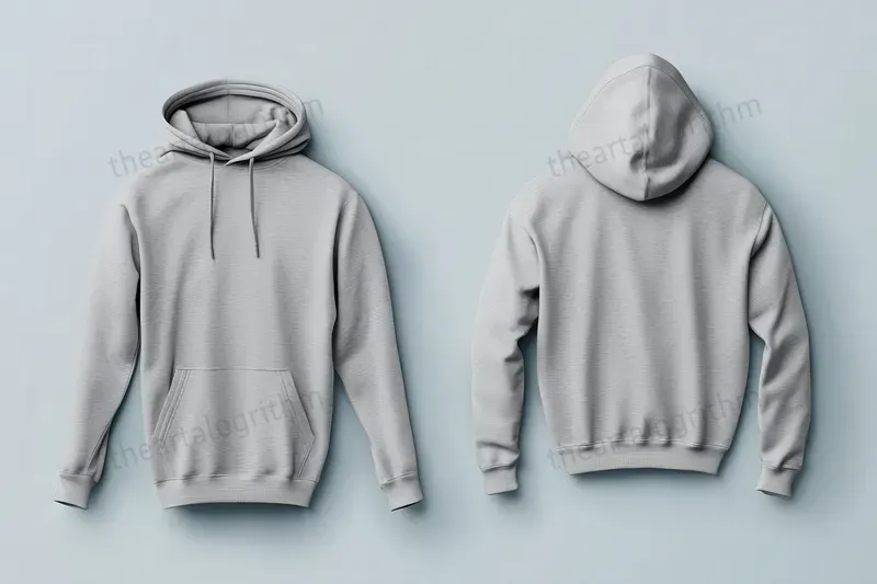 Clothes Mockups Front And Back Views