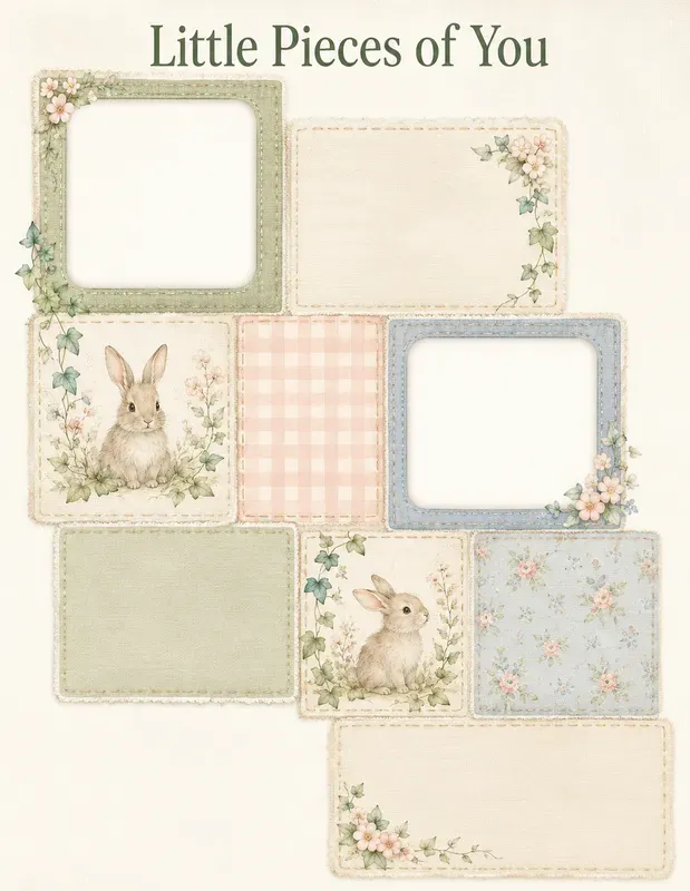 Woodland Baby Memory Quilts