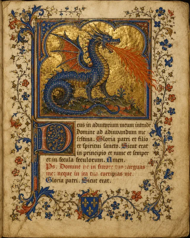 Medieval Decorated Pages