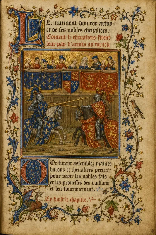 Medieval Decorated Pages