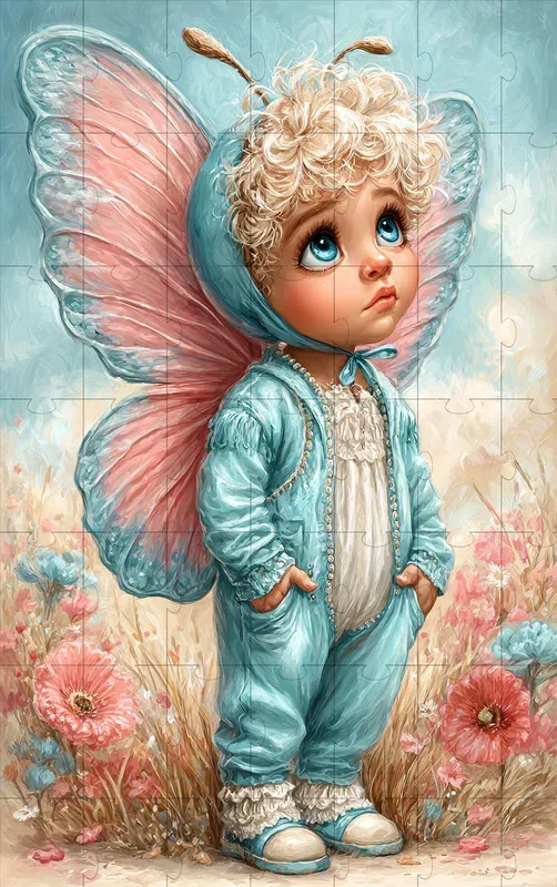 Whimsical Spring Child Illustrations