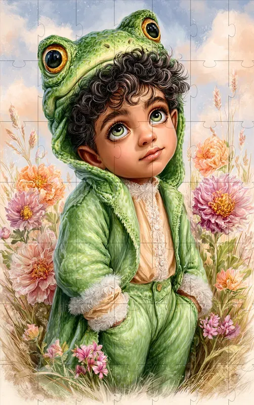 Whimsical Spring Child Illustrations