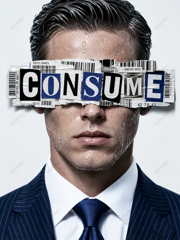 Ransom Mask Typography Portraits