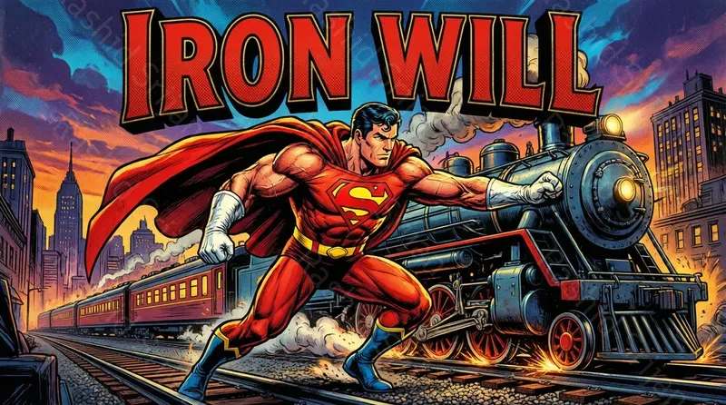 Vintage Comic Book Cover Art Generator