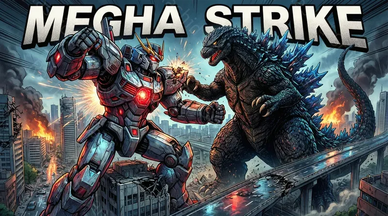 Vintage Comic Book Cover Art Generator