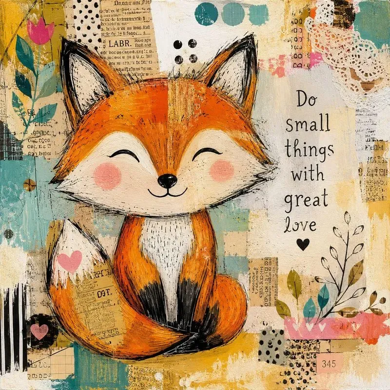 Whimsical Mixedmedia Animals