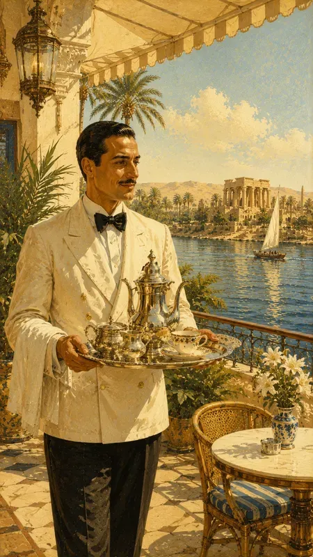 Egyptian Nile 1950s Sunny Postcards