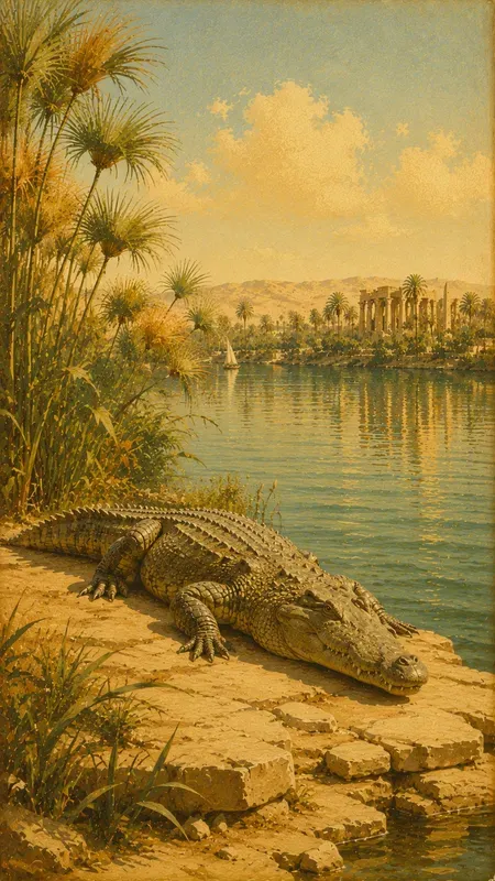Egyptian Nile 1950s Sunny Postcards