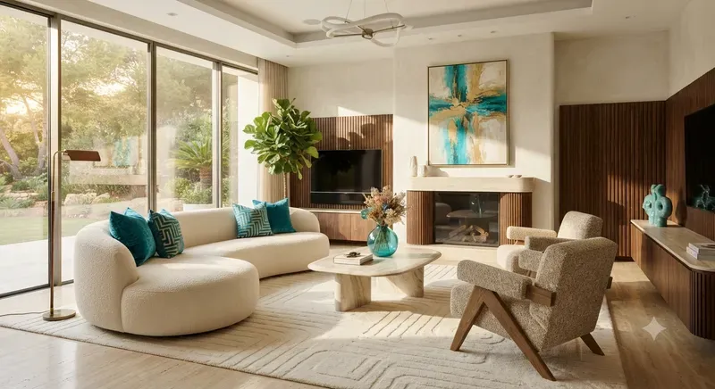 Photorealistic Living Rooms