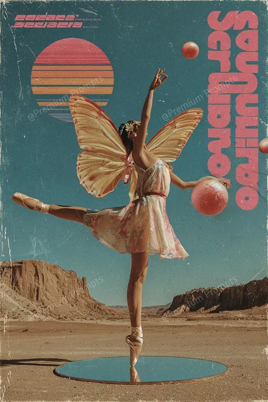 Vintage Surreal Poster Covers