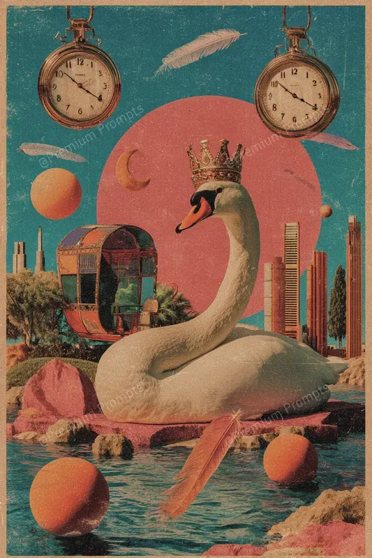 Vintage Surreal Poster Covers