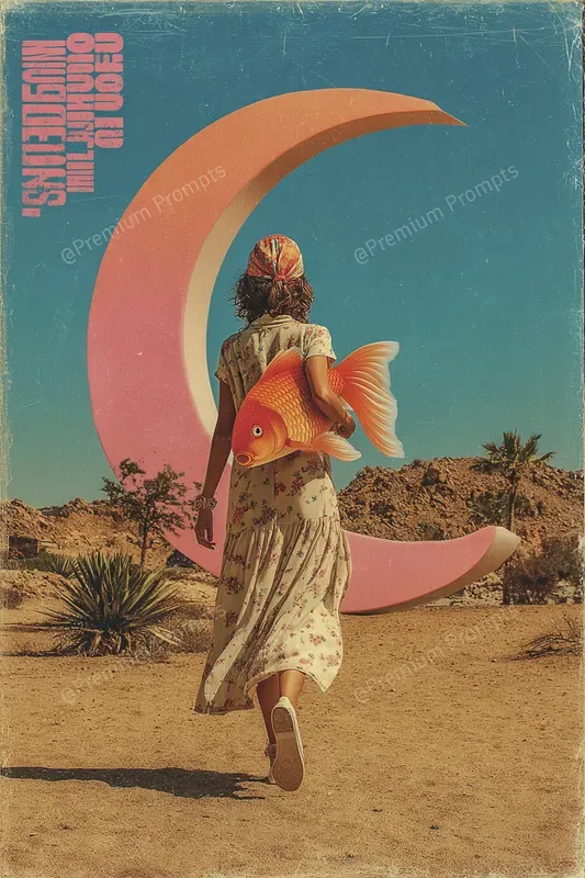 Vintage Surreal Poster Covers