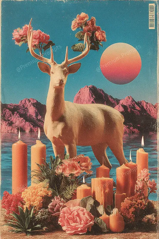 Vintage Surreal Poster Covers