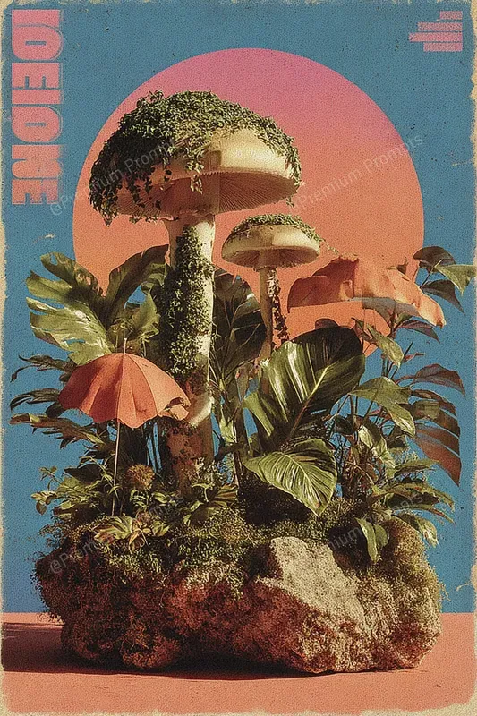 Vintage Surreal Poster Covers