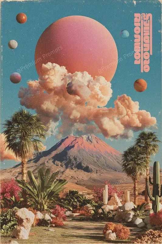 Vintage Surreal Poster Covers