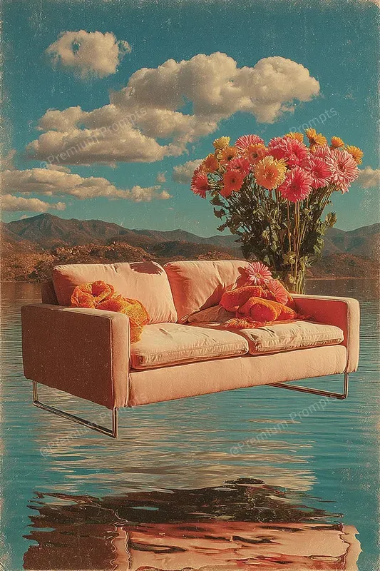 Vintage Surreal Poster Covers