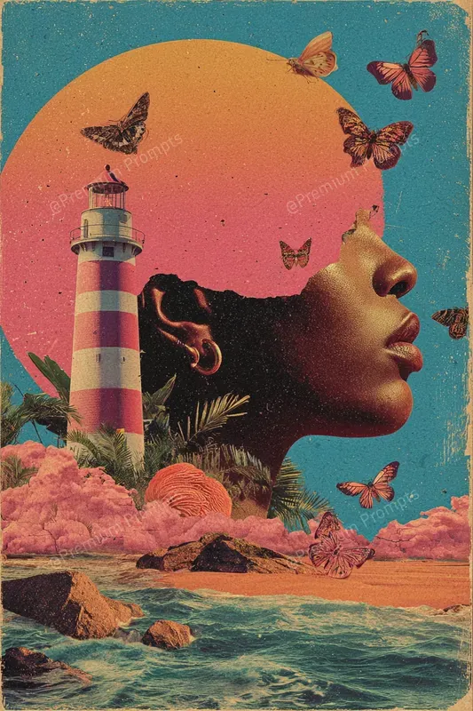 Vintage Surreal Poster Covers