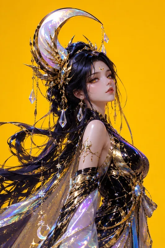 Ultra Glossy Fantasy Anime Characters