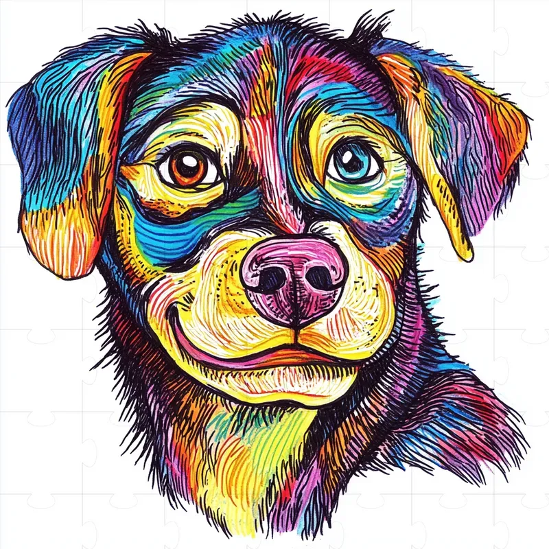 Felt Tip Marker Animal Drawings For Kids