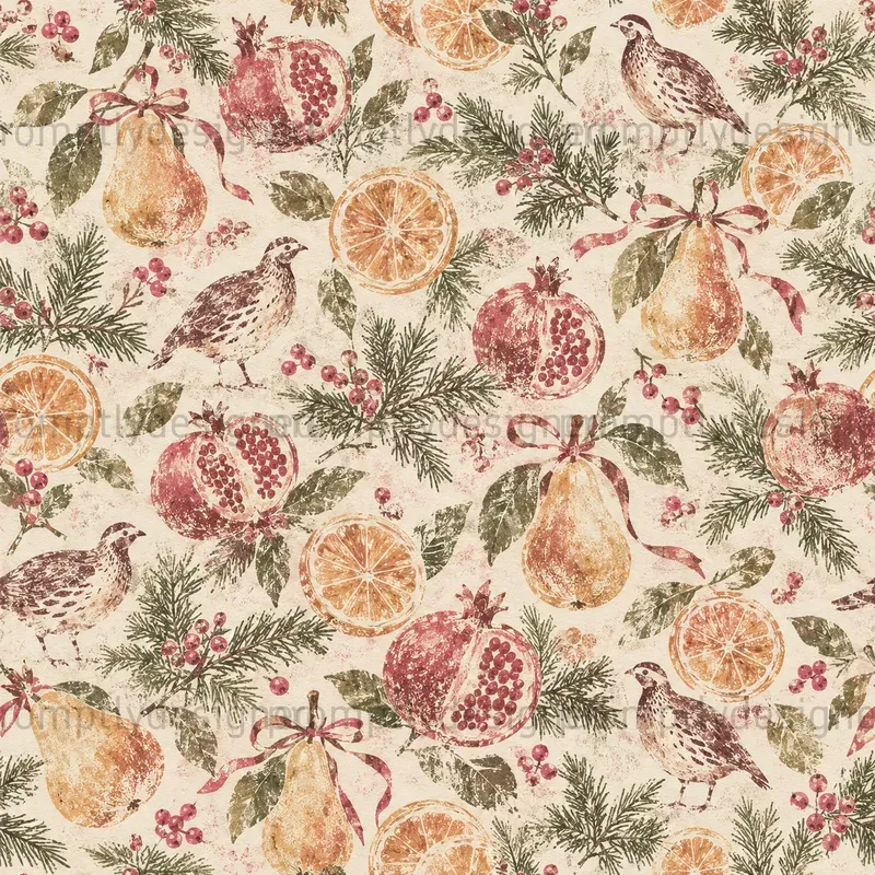 Christmas Winter Digital Papers