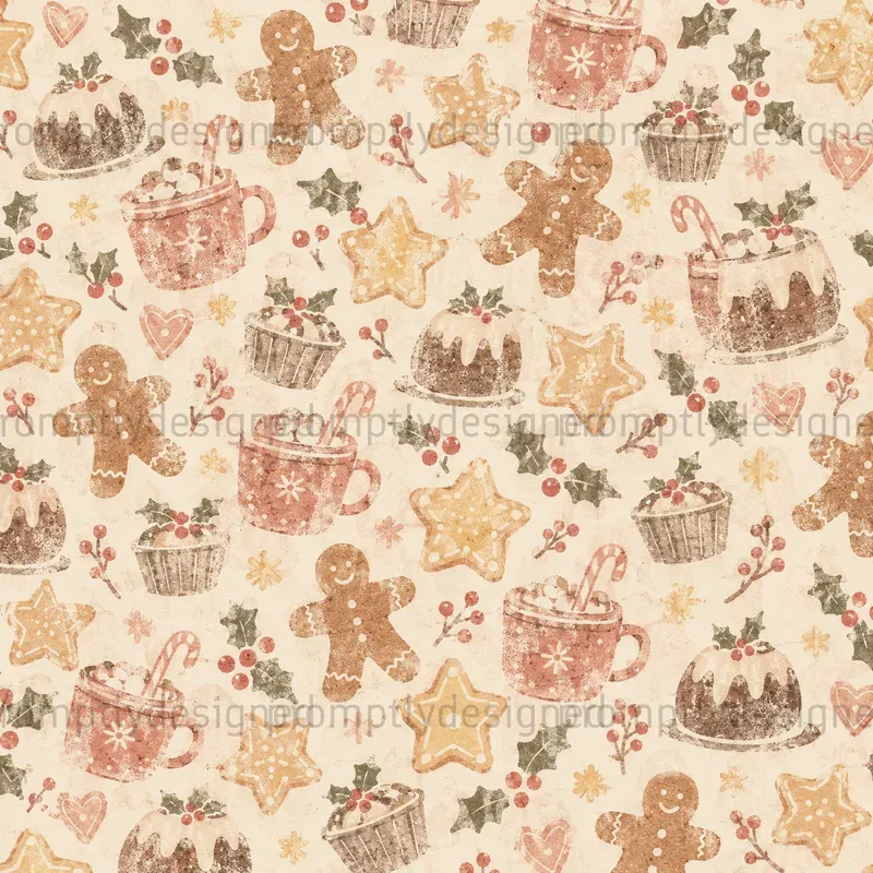 Christmas Winter Digital Papers