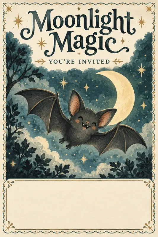 Spooky Cute Halloween Party Invitations
