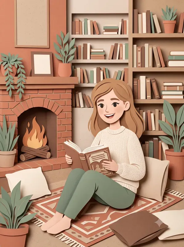 Papercut Character Storybook Generator