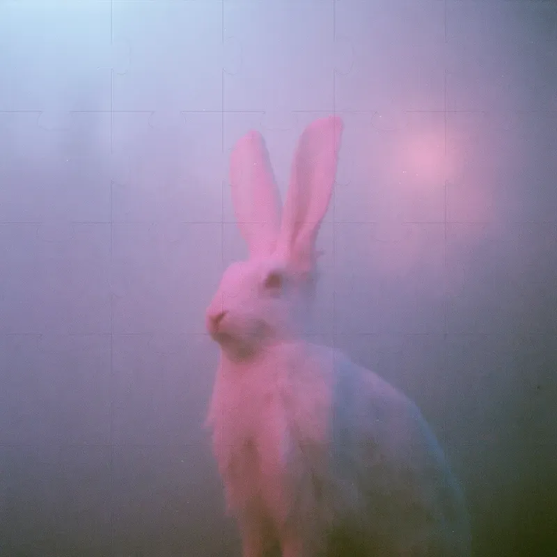 Pink Dreamcore Analog Photography