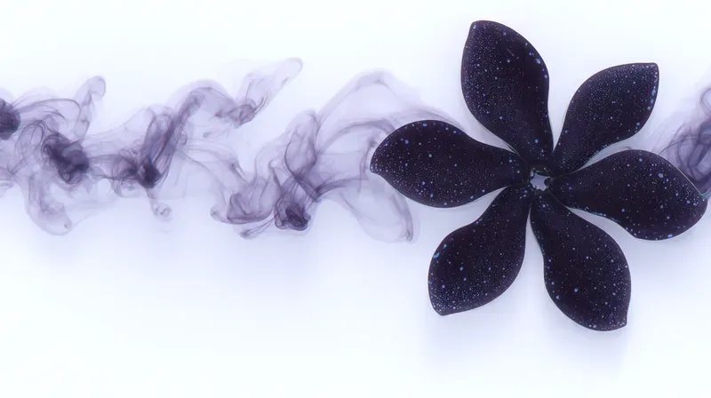 Chinese Ink Flowers Paintings