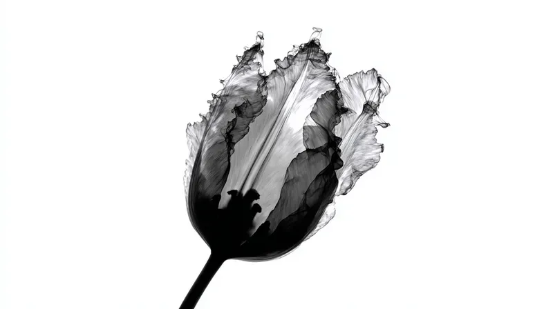 Chinese Ink Flowers Paintings