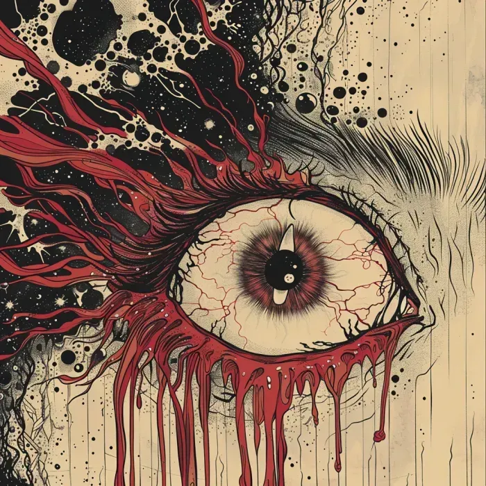 Grotesque Melting Horror Manga Art