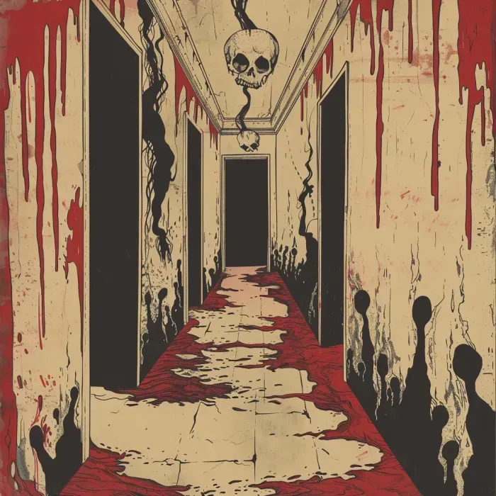 Grotesque Melting Horror Manga Art