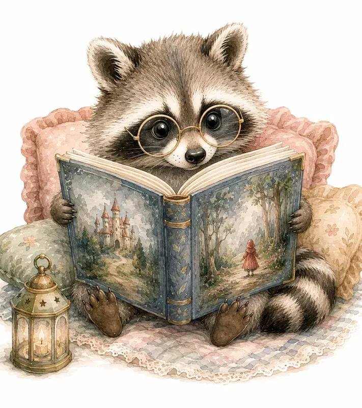 Cute Watercolor Nursery Animals