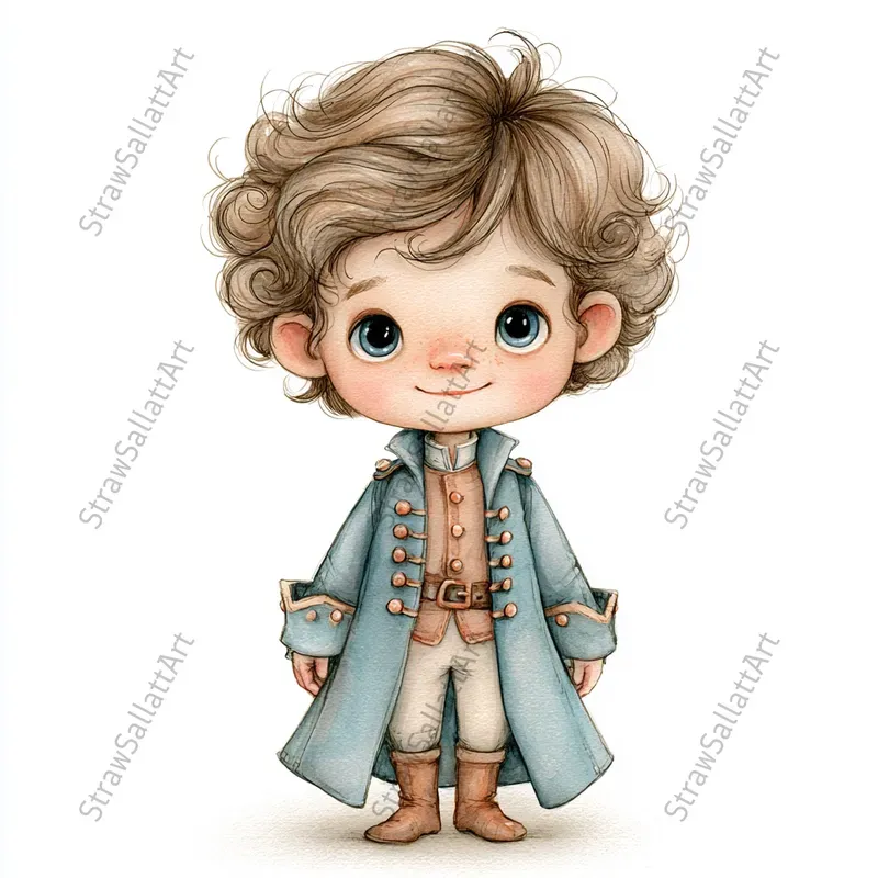 Fairytale Kid Characters Etsy Cliparts
