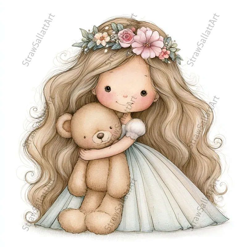 Fairytale Kid Characters Etsy Cliparts