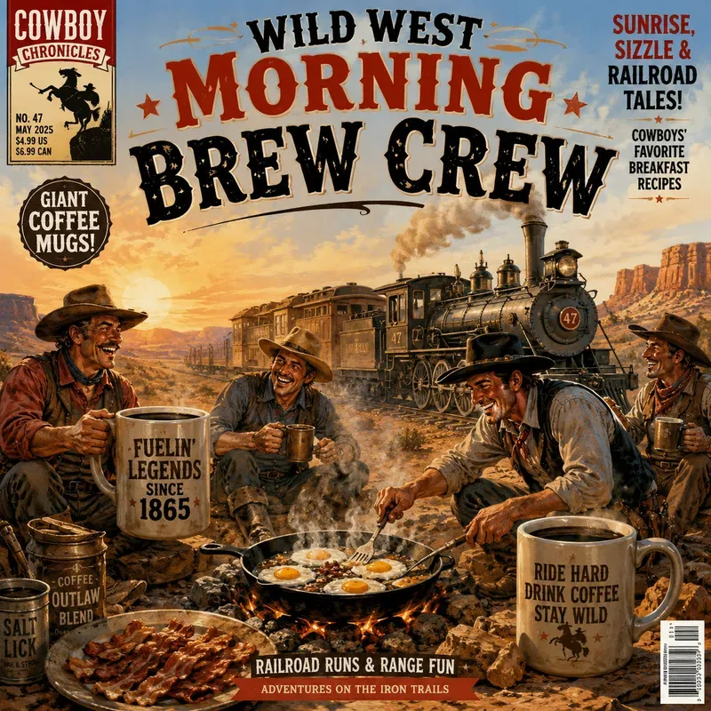 Retro Sunrise Cartoon Covers Packs